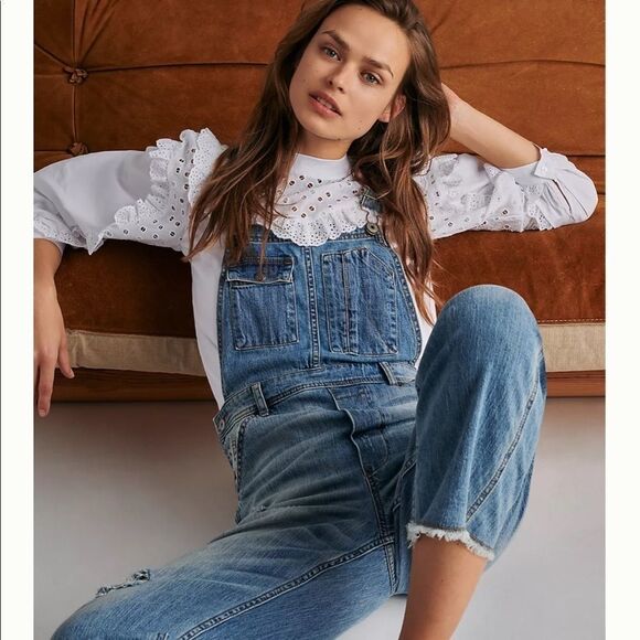 NWT Anthropologie Caty Ruffled Eyelet Blouse XL B-1149 - Picture 6 of 9